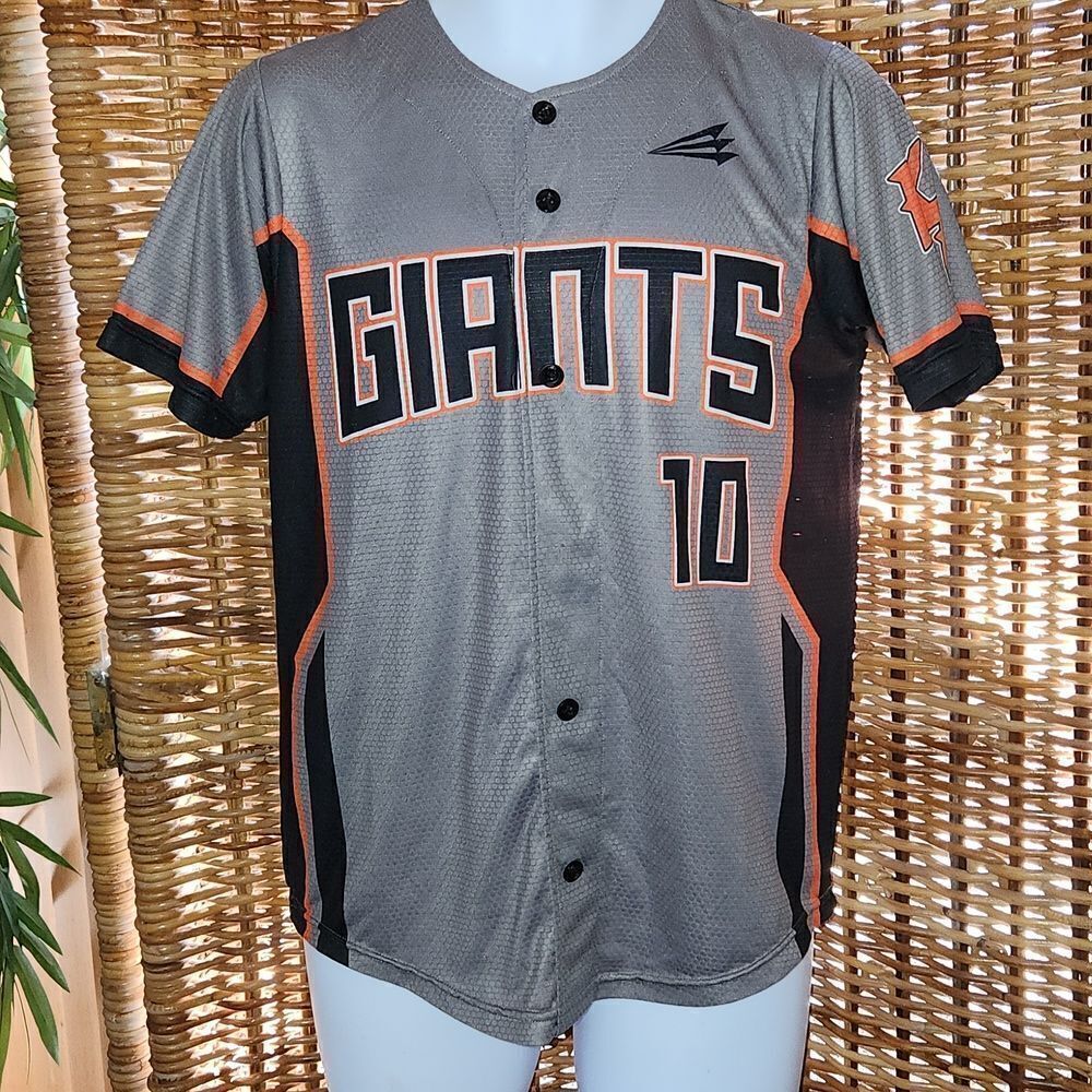 Giants #10 Chai Baseball Jersey Shirt Youth XL